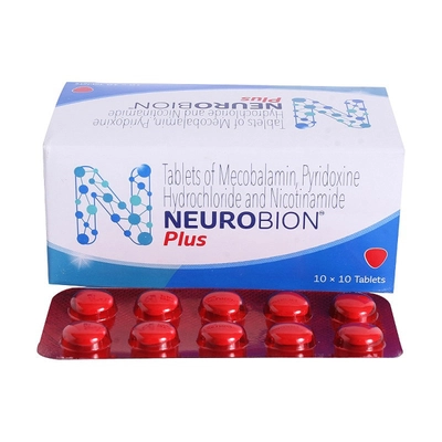 Neurobion Plus Tablet 10's, Pack of 10 TABLETS