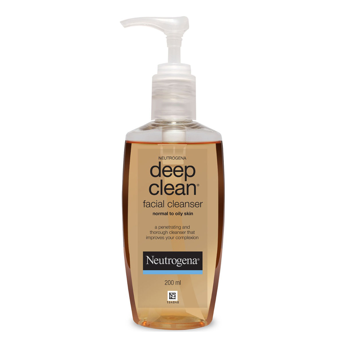 Buy Neutrogena Deep Clean Facial Cleanser For Normal to Oily Skin, 200 ml Online