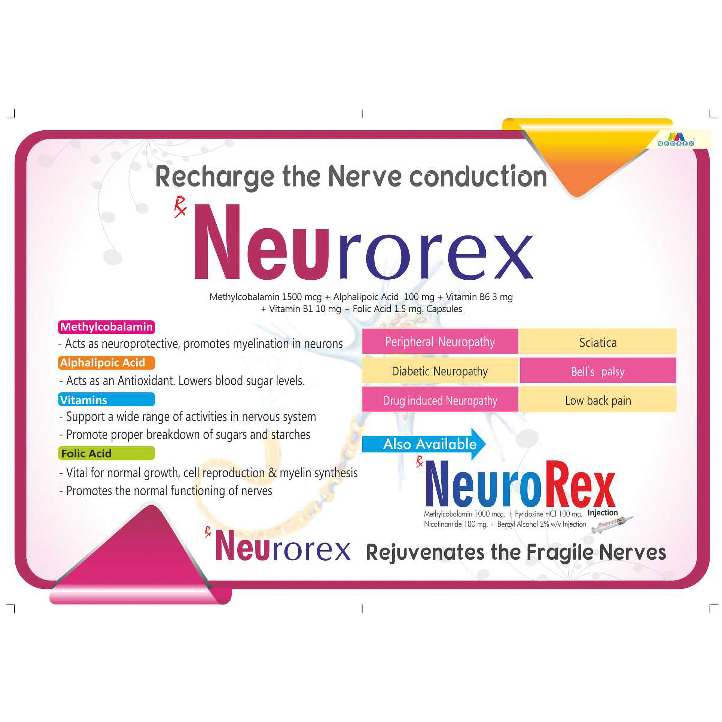 Buy Neurorex Capsule 10's Online