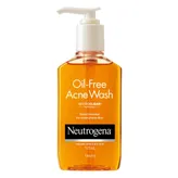 Neutrogena Facial Cleanser Oil Free Acne Wash, 175 ml, Pack of 1