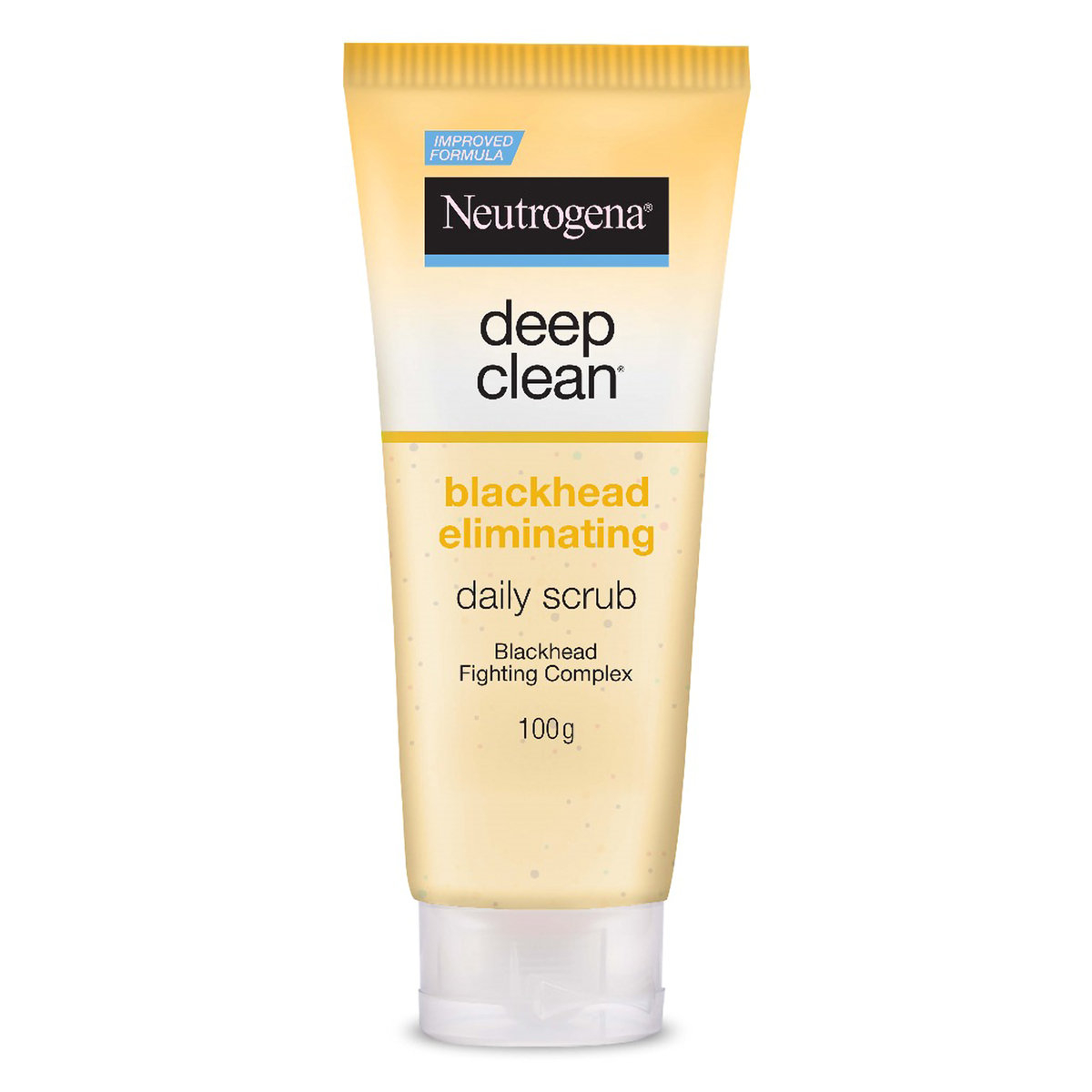 Neutrogena Deep Clean Blackhead Eliminating Daily Scrub 100 gm | Removes Blackheads | For Clear & Healthy Skin, Pack of 1 Neutrogena Deep Clean Blackhead Eliminating Daily Scrub 100 gm | Removes Blackheads | For Clear & Healthy Skin, Pack of 1