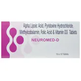 Neuromed-D Tablet 10's, Pack of 10 TABLETS