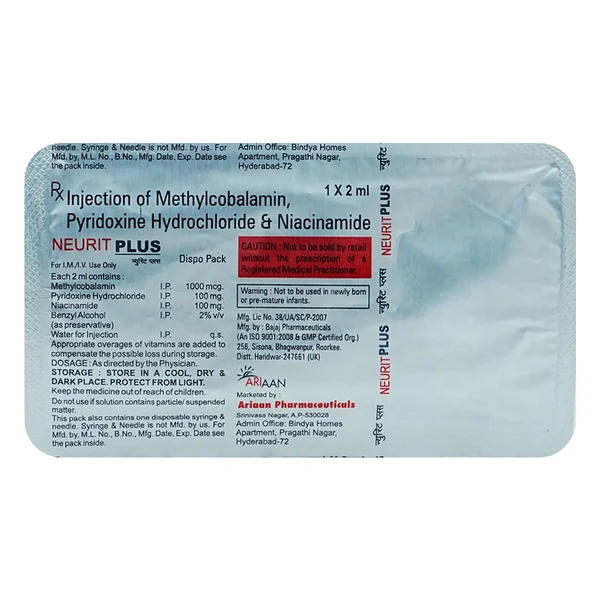 Neurit Plus Injection 2 ml