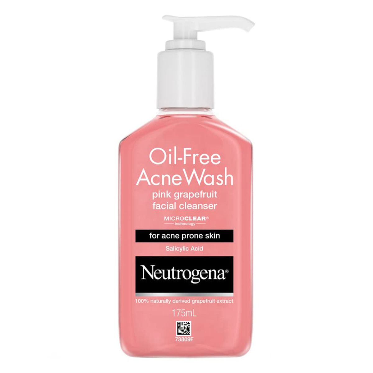 Neutrogena Oil Free Pink Grapefruit Facial Cleanser 175 ml | 100% ...