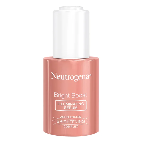 Neutrogena Bright Boost Illuminating Serum 30 ml | Neoglucosamine &amp; Turmeric Extract | With 3X Brightening Power | Gives Instant Bright Skin, Pack of 1