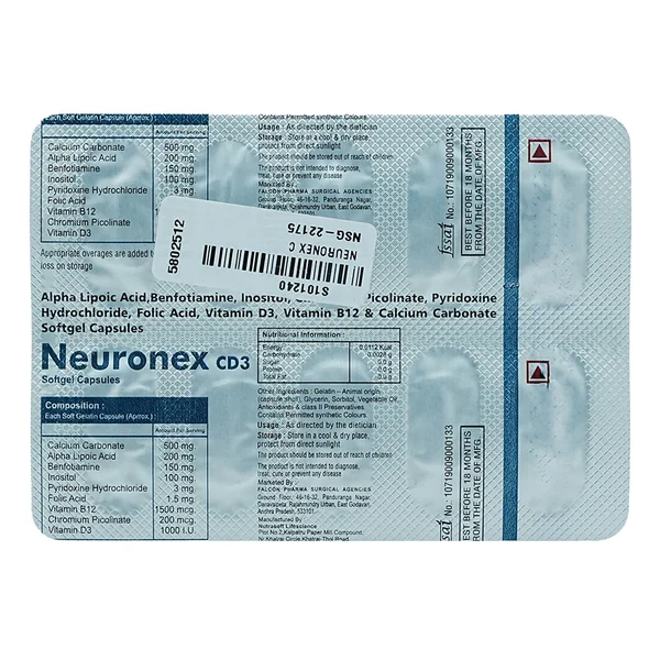 Neuronex CD3 Softgel Capsule 10's