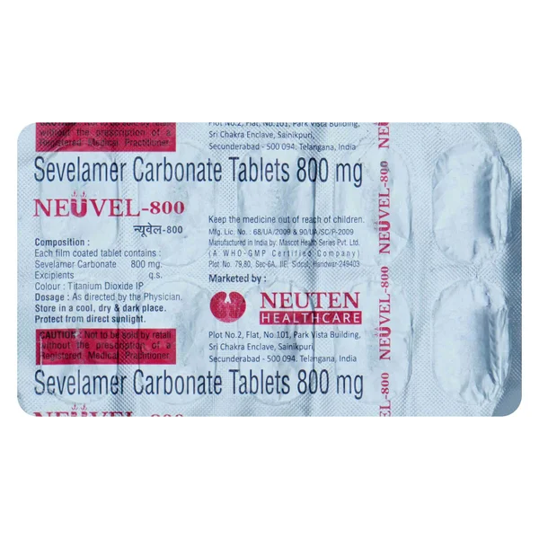 Neuvel-800 Tablet 10's, Pack of 10