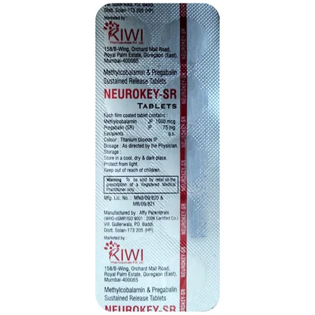 Neurokey-SR Tablet 10's