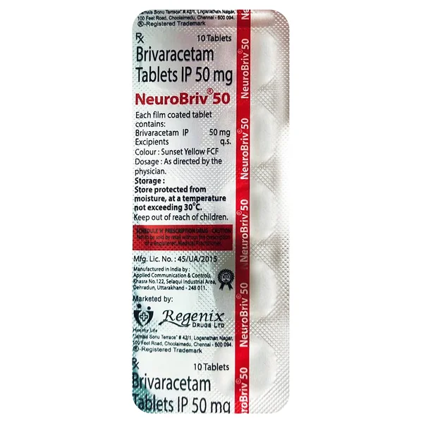 Neurobriv 50 Tablet 10's
