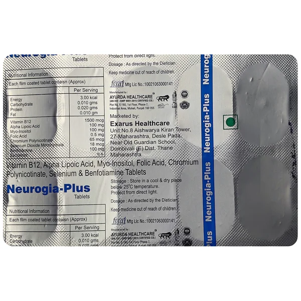 Neurogia-Plus Tablet 10's