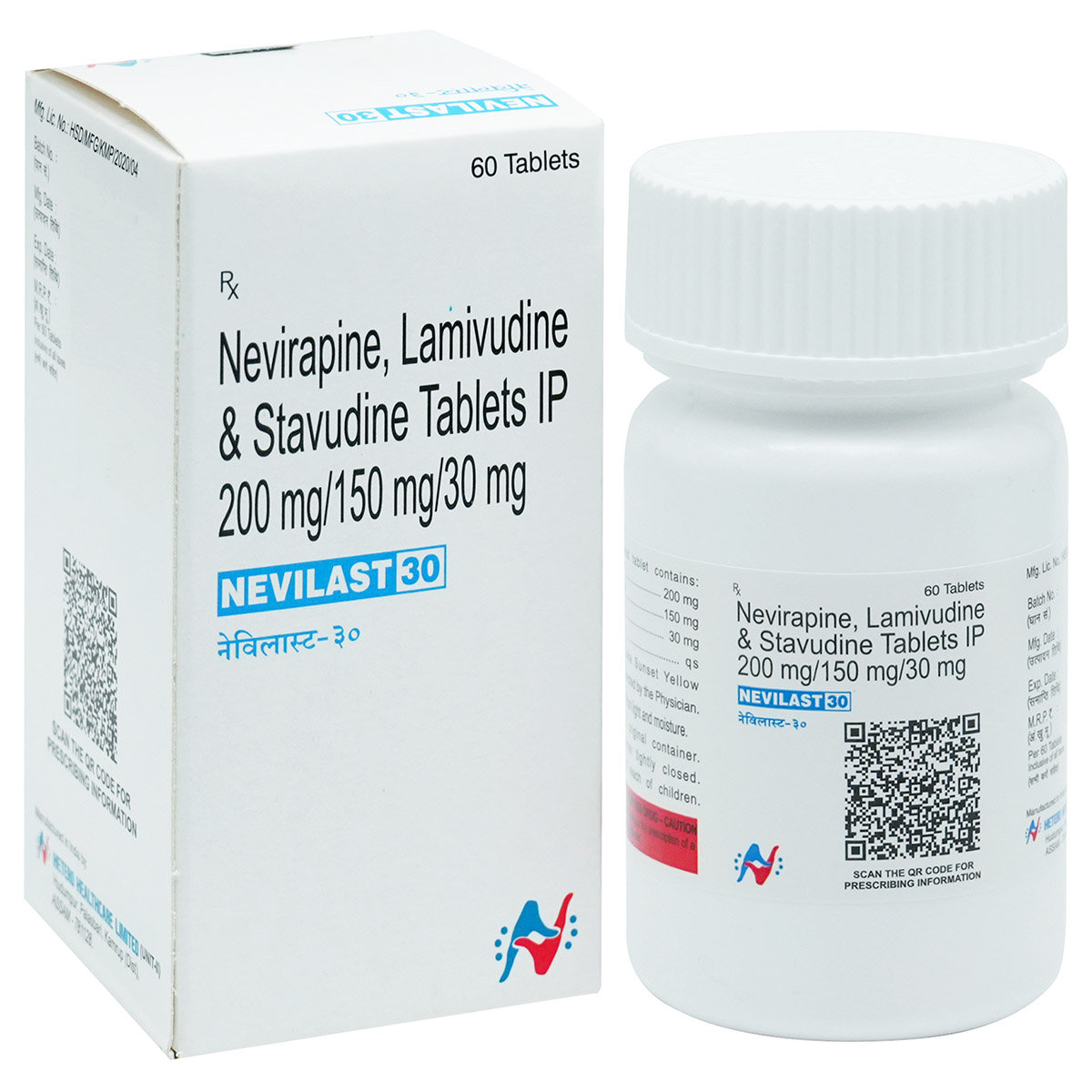 Nevilast 30 Tablet 60's, Pack of 1 TABLET Nevilast 30 Tablet 60's, Pack of 1 TABLET