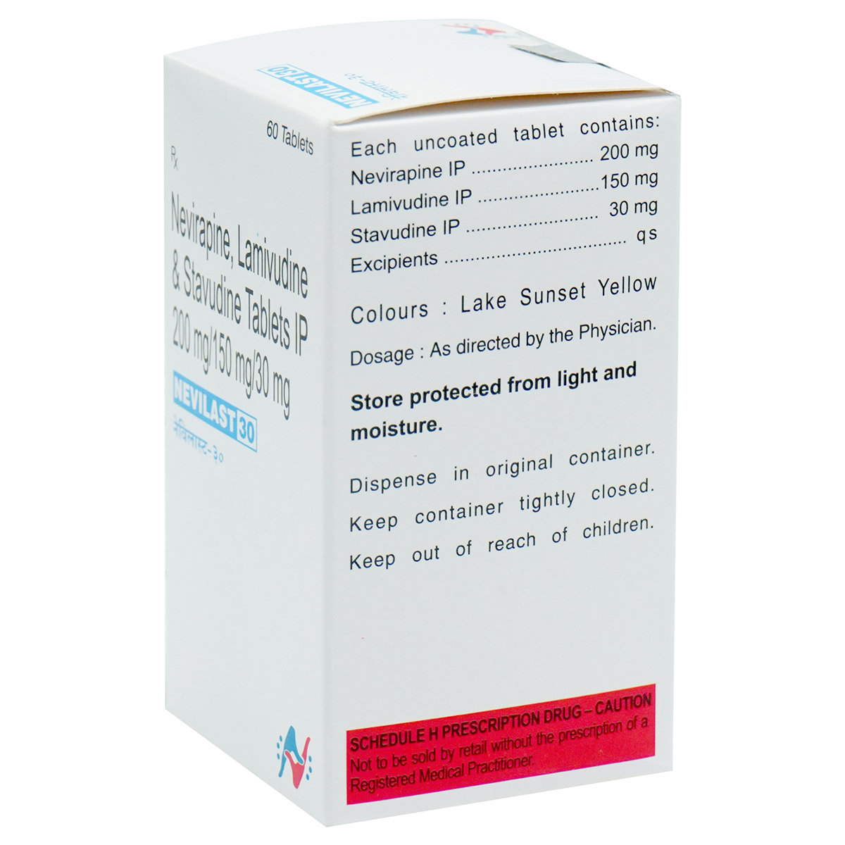 Nevilast 30 Tablet 60's, Pack of 1 TABLET Nevilast 30 Tablet 60's, Pack of 1 TABLET