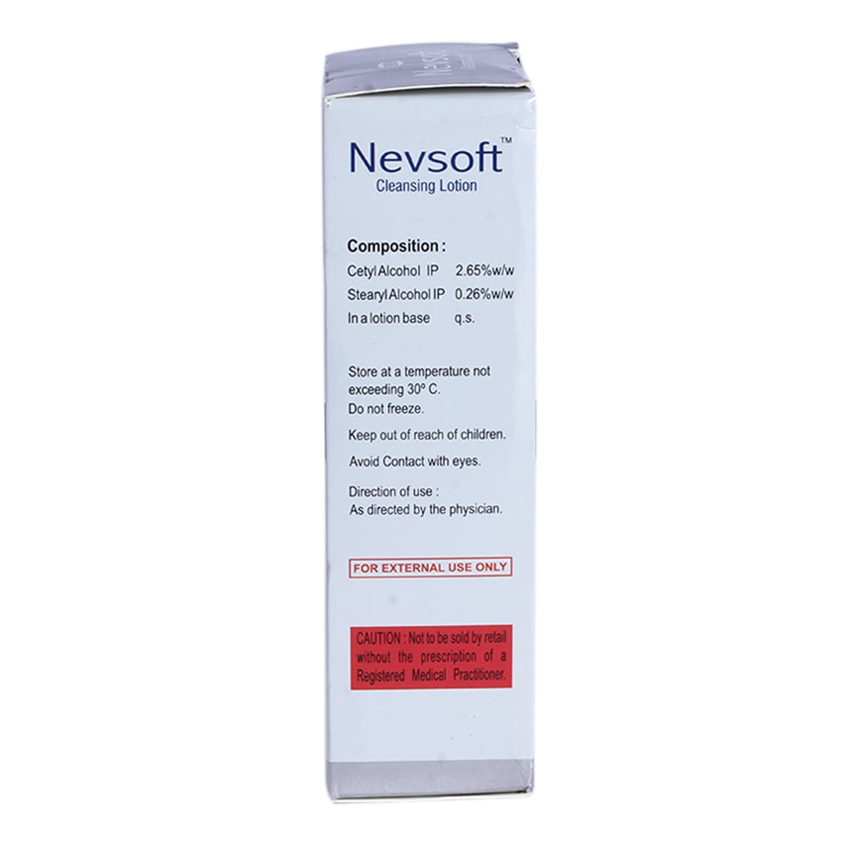 Nevsoft Cleansing Lotion 125 ml, Pack of 1 LOTION
