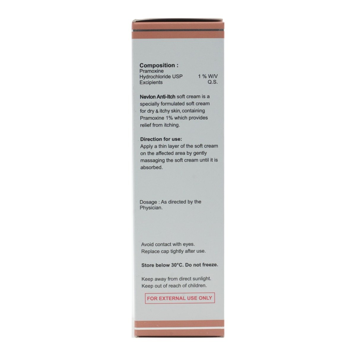 Nevlon 1%W/V Anti-Itch Cream 100gm, Pack of 1 CREAM Nevlon 1%W/V Anti-Itch Cream 100gm, Pack of 1 CREAM