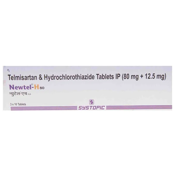 Newtel-H 80 Tablet 10's, Pack of 10