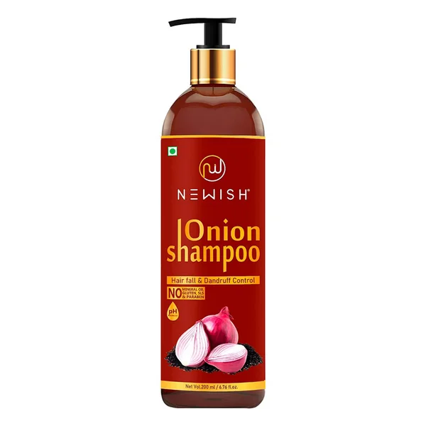 Newish Red Onion Shampoo, 200 ml