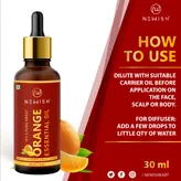 Newish Sweet Orange 100% Pure Essential Oil, 30 ml, Pack of 1