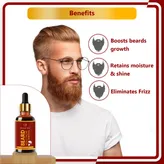 Newish Beard and Moustache Growth Oil, 50 ml, Pack of 1