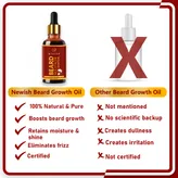 Newish Beard and Moustache Growth Oil, 50 ml, Pack of 1