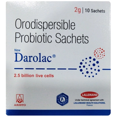 New Darolac Sachet 2 gm, Pack of 1 Sachet