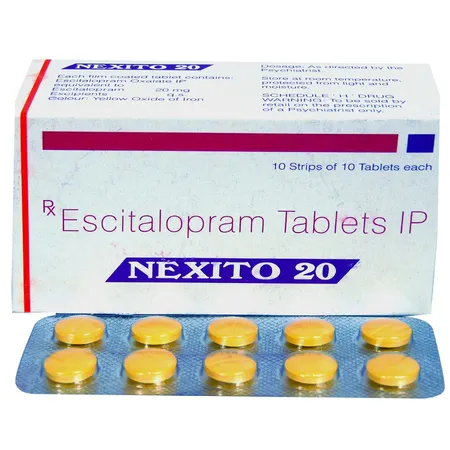 Nexito 20 Tablet 10's