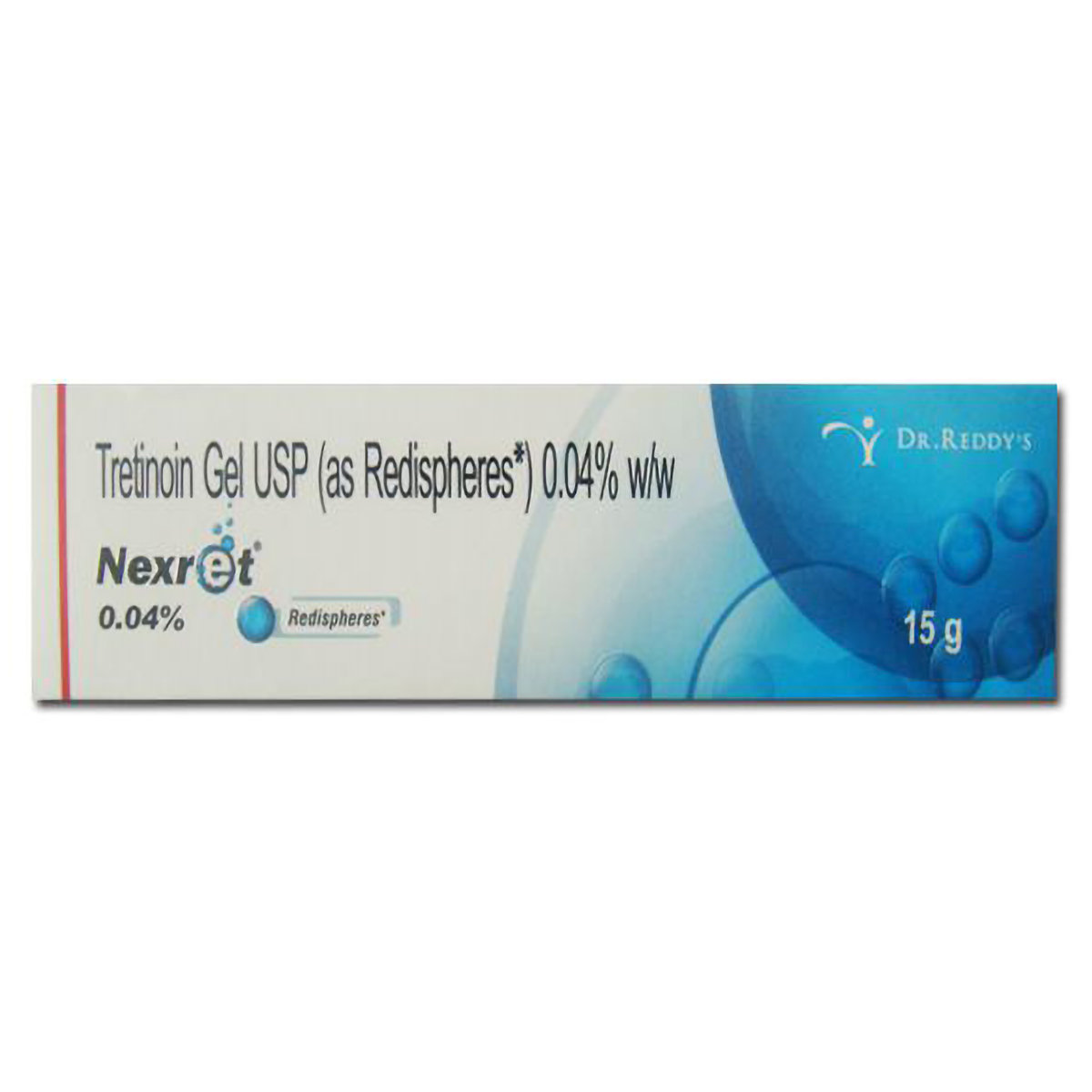 Nexret 0.04% Gel 15 gm, Pack of 1 Gel Nexret 0.04% Gel 15 gm, Pack of 1 Gel