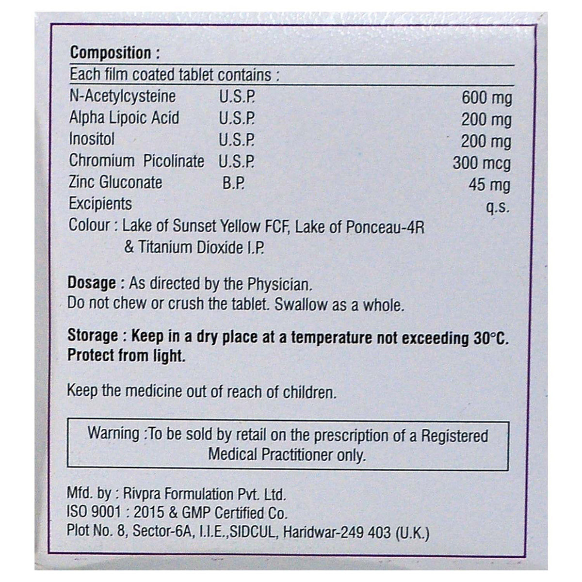 Nexna Tablet 10's, Pack of 10 TABLETS Nexna Tablet 10's, Pack of 10 TABLETS