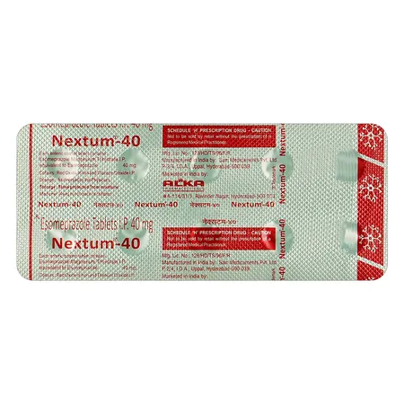 Nextum 40 mg Tablet 10's
