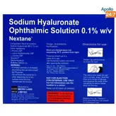 Nextane Ophthalmic Solution 10 ml, Pack of 1 OPTHALMIC SOLUTION