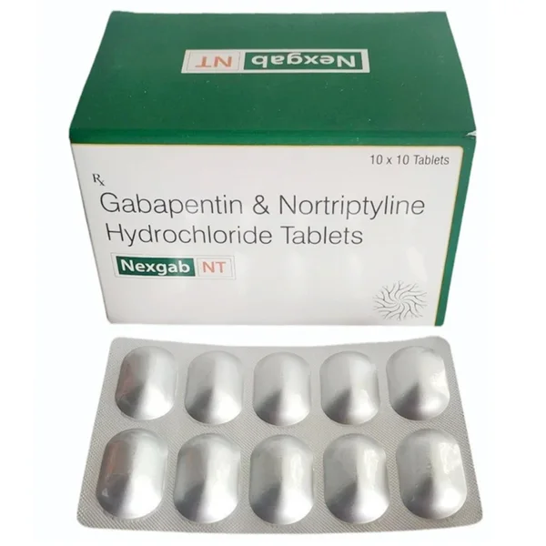 Nexgab NT 400/10 Tablet 10's