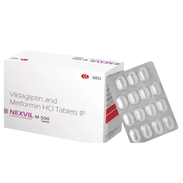 Nexvil-M 500 Tablet 15's