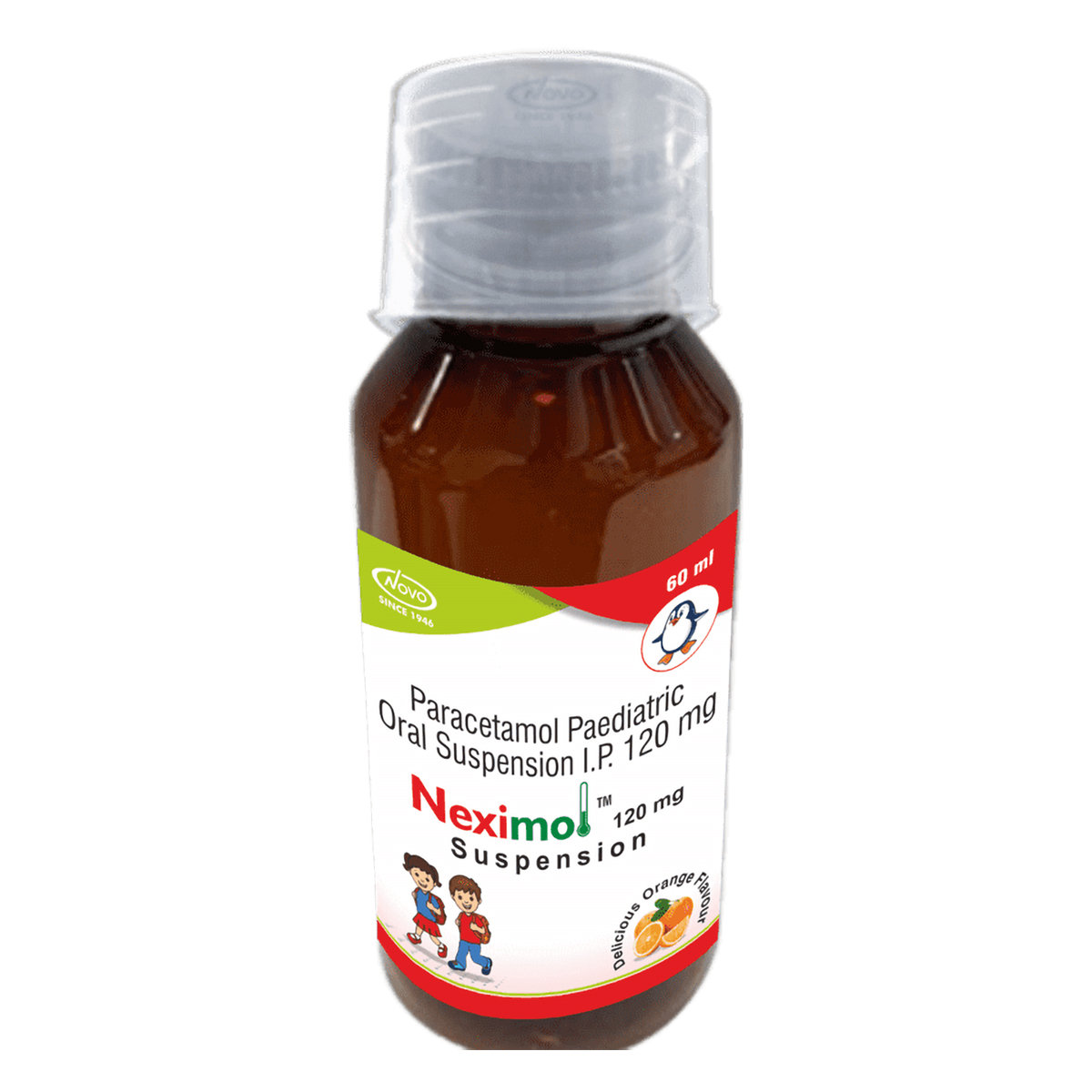 Neximol 120 mg Orange Paed Suspension 60 ml, Pack of 1 SUSPENSION Neximol 120 mg Orange Paed Suspension 60 ml, Pack of 1 SUSPENSION
