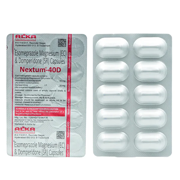 Nextum-40 D Capsule 10's