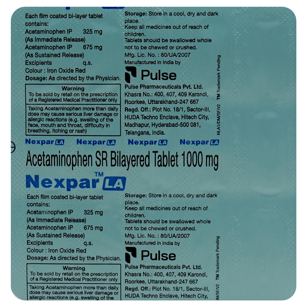 Nexpar LA Tablet 15's, Pack of 15 TabletS Nexpar LA Tablet 15's, Pack of 15 TabletS