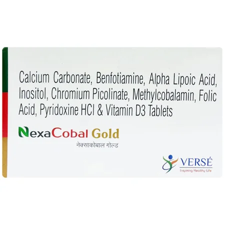 Nexacobal Gold Tablet 10's