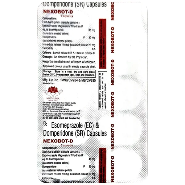 Nexobot-D Capsule 10's