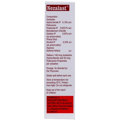 Nezalast Nasal Spray 70 mdi, Pack of 1 NASAL SPRAY