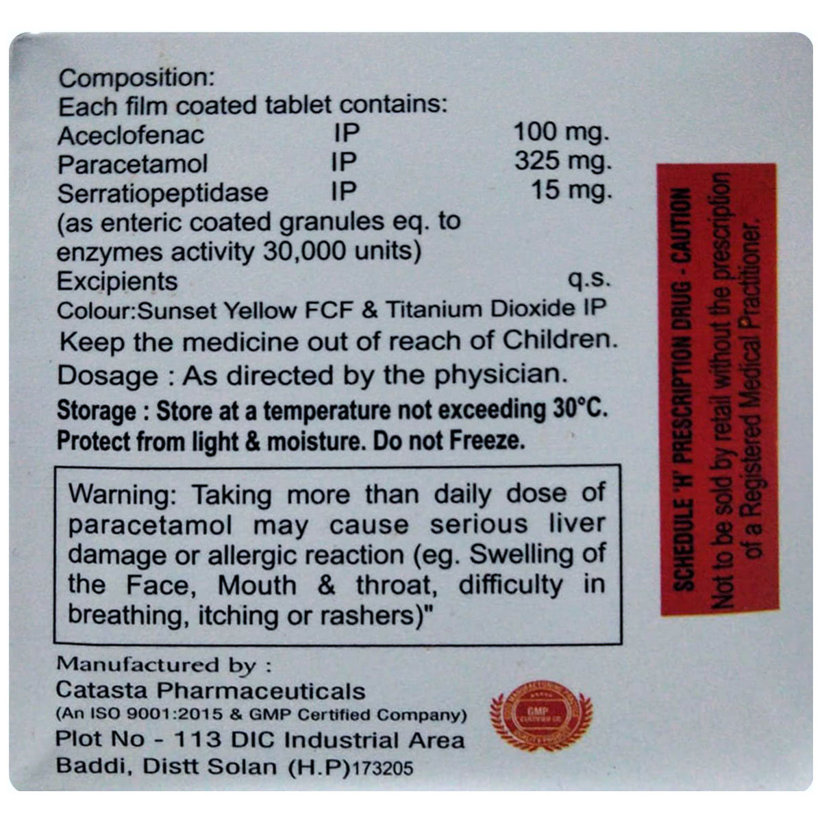 Nezmoflam SP Tablet 10's, Pack of 10 TABLETS Nezmoflam SP Tablet 10's, Pack of 10 TABLETS