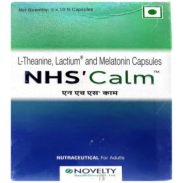 Nhs' Calm Adults Capsule 10's