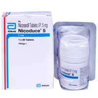 Nicoduce 5 Tablet ஹிந்தியில் பயன்கள், நன்மைகள், பக்க விளைவுகள், விலை in ...