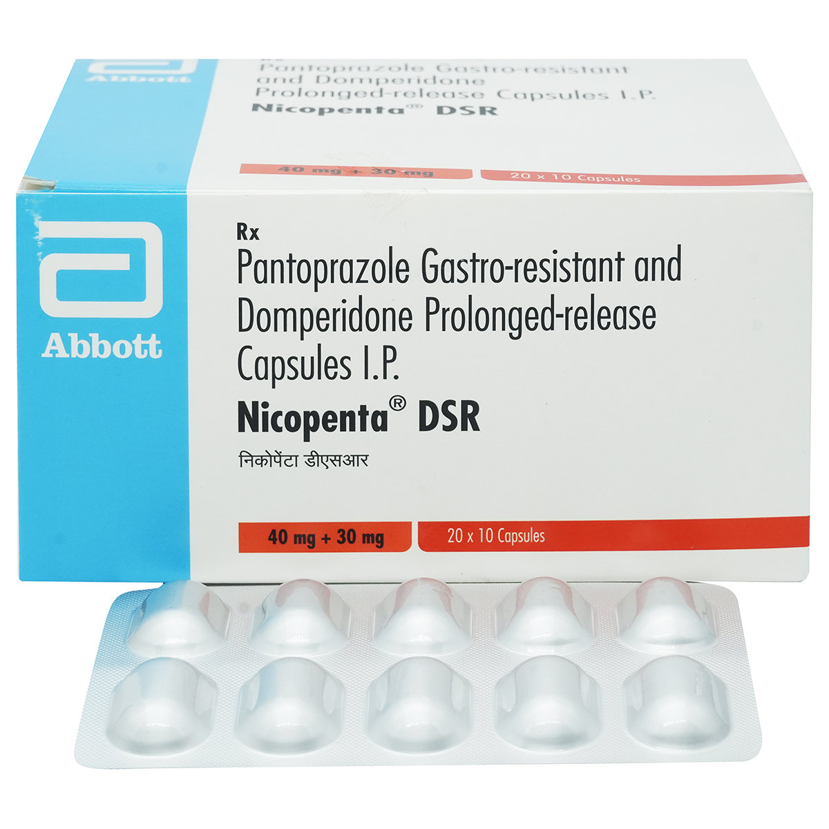 Nicopenta DSR Capsule 10's, Pack of 10 Nicopenta DSR Capsule 10's, Pack of 10