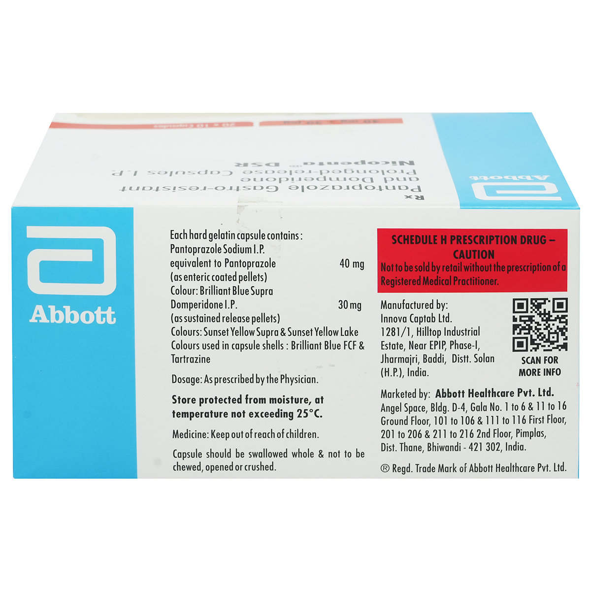 Nicopenta DSR Capsule 10's, Pack of 10 Nicopenta DSR Capsule 10's, Pack of 10