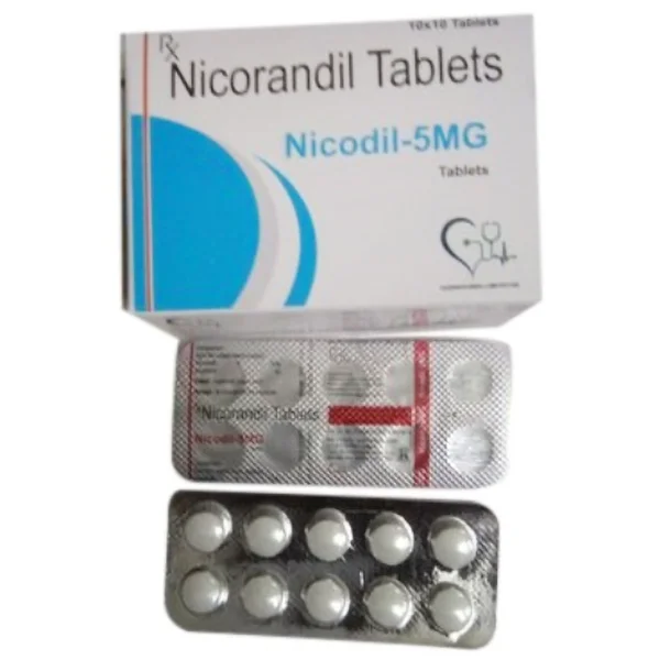 Nicodil 5 mg Tablet 10's
