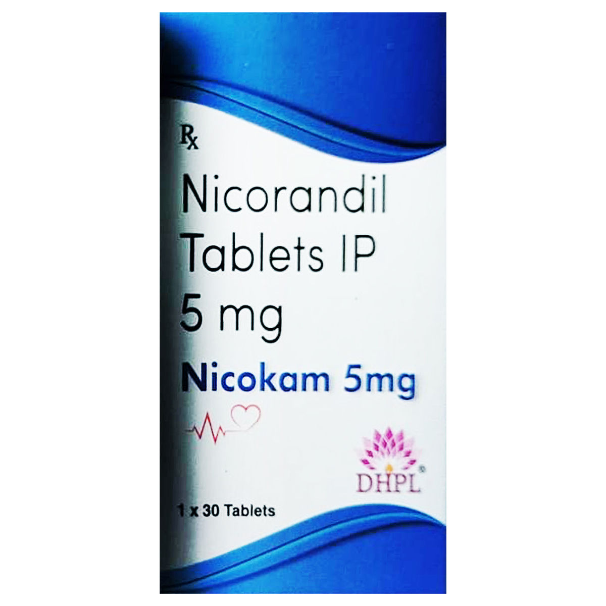 Buy Nicokam 5 mg Tablet 30's online | Uses, Side Effects, Price and ...