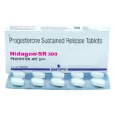 Nidagen-SR 300 Tablet 10's, Pack of 10 TabletS