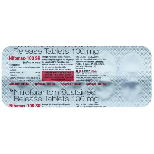 Nifomax-100 SR Tablet 10's