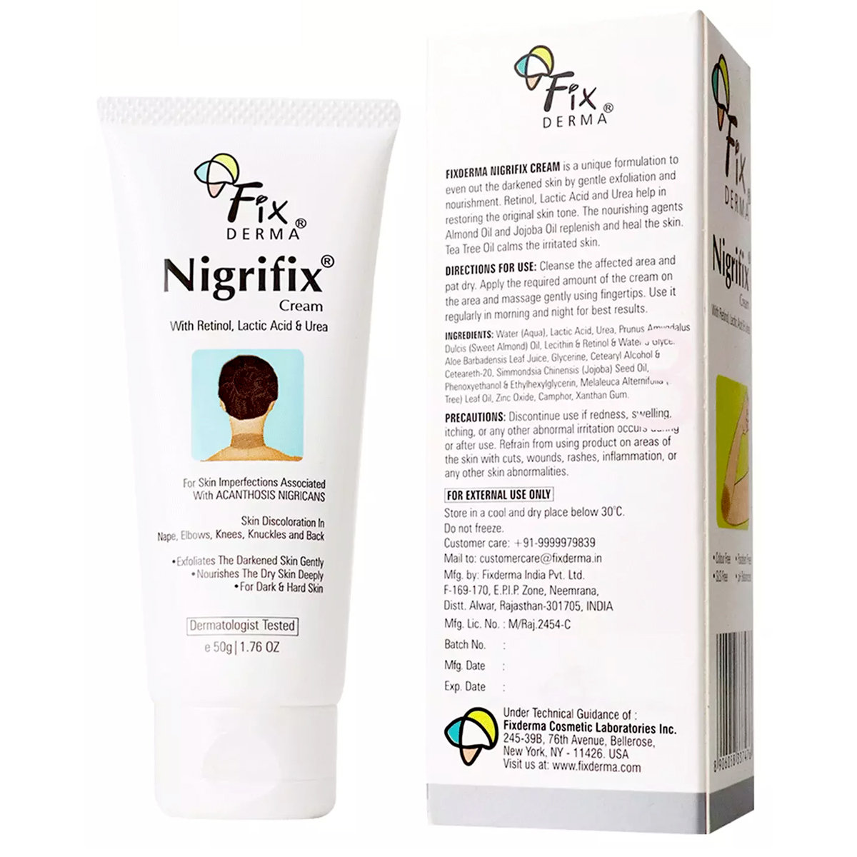 Fixderma Nigrifix Cream 50 Gm, Pack of 1 Fixderma Nigrifix Cream 50 Gm, Pack of 1