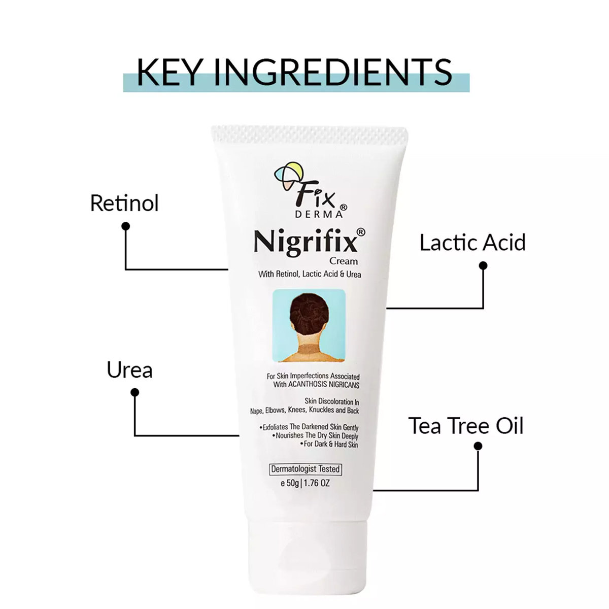 Fixderma Nigrifix Cream 50 Gm, Pack of 1 Fixderma Nigrifix Cream 50 Gm, Pack of 1