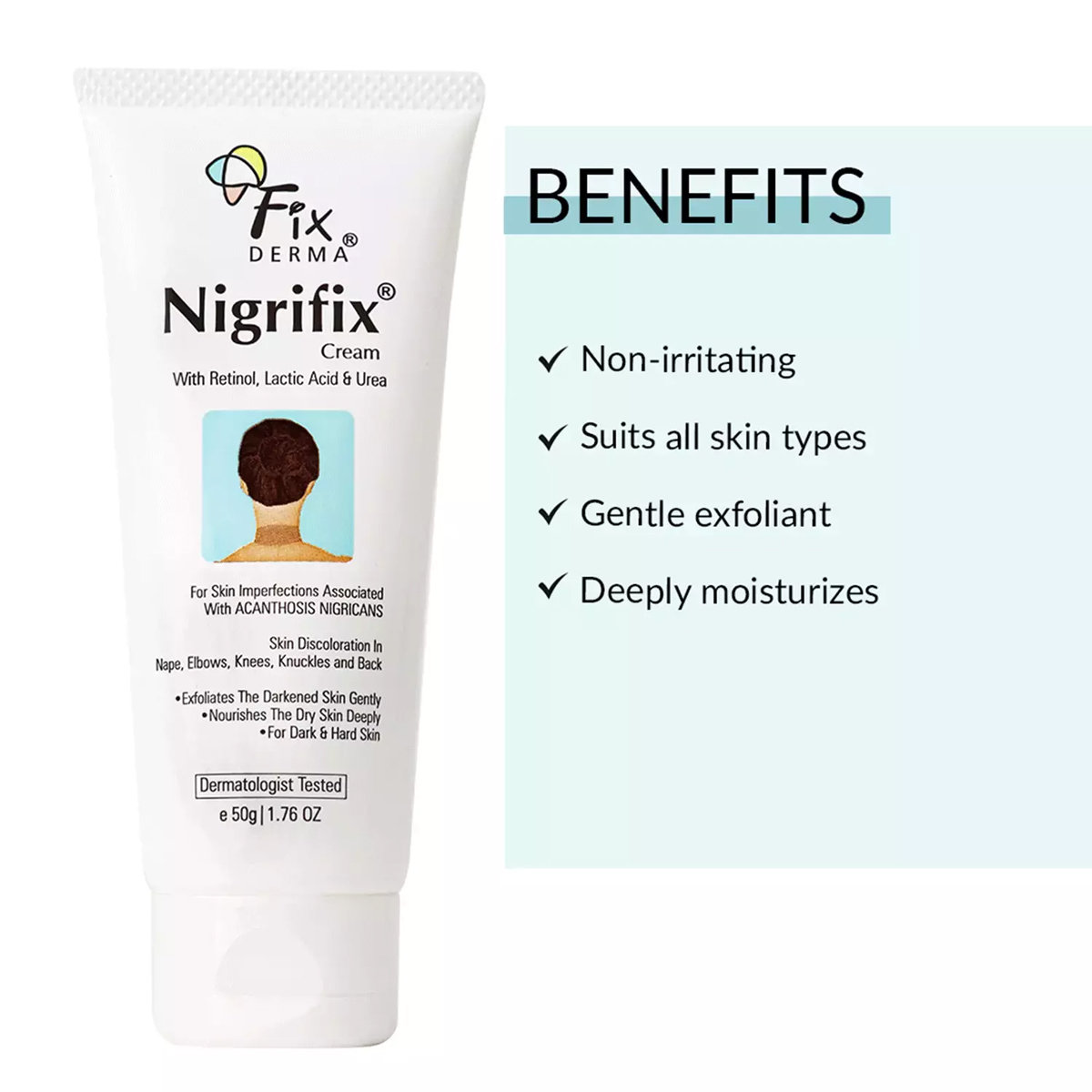 Fixderma Nigrifix Cream 50 Gm, Pack of 1 Fixderma Nigrifix Cream 50 Gm, Pack of 1