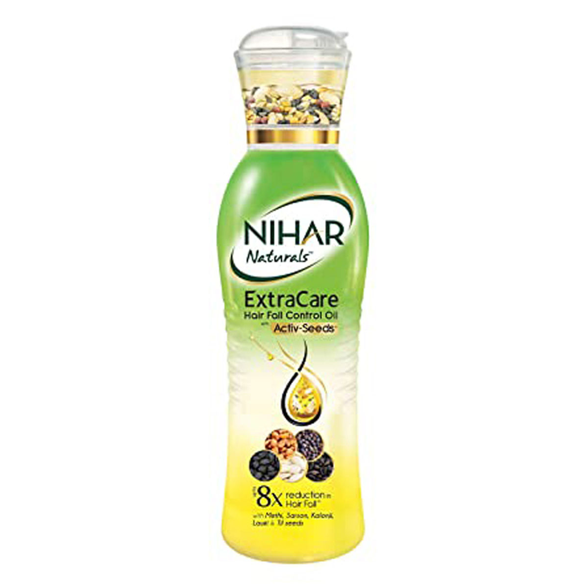 Buy Nihar Naturals Extra Care Hairfall Control Oil, 100 ml Online